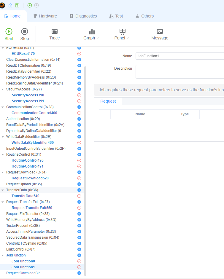 JobFunction Configuration