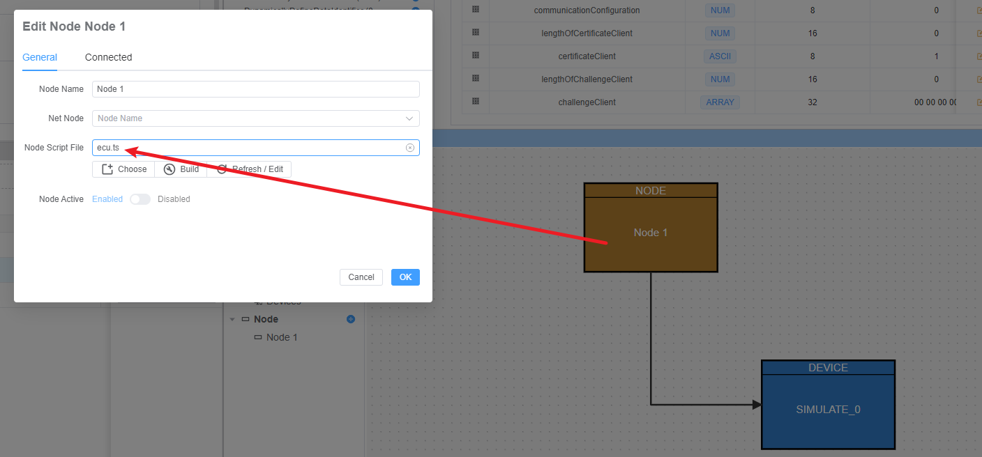ECU Node Configuration