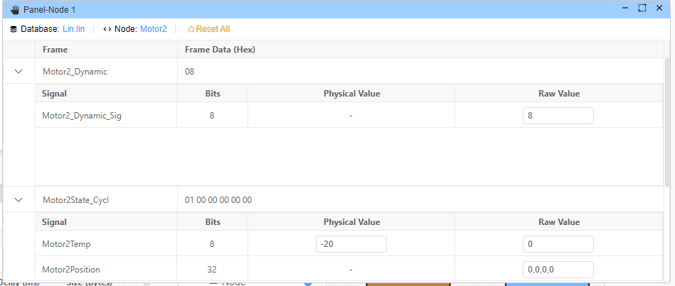 Signal Value Editor