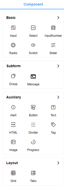 Component Categories