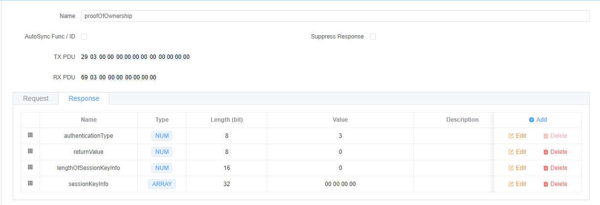 Session Key Details